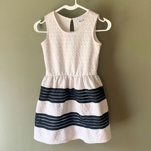 Rare Editions Off-White and Black Dress